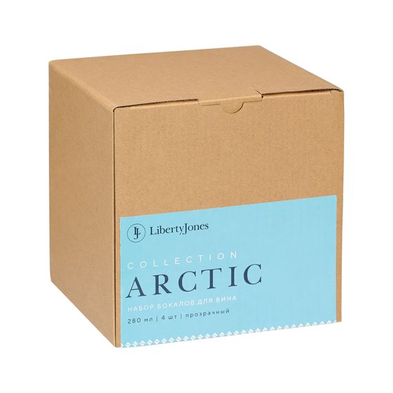 Набор бокалов из акрила Arctic для вина, 280 мл, прозрачный, 4 шт., Liberty Jones, изображение 3