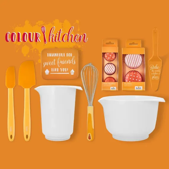 Шпатель, 29 см, цвет оранжевый, серия Colour Kitchen, Birkmann, изображение 2