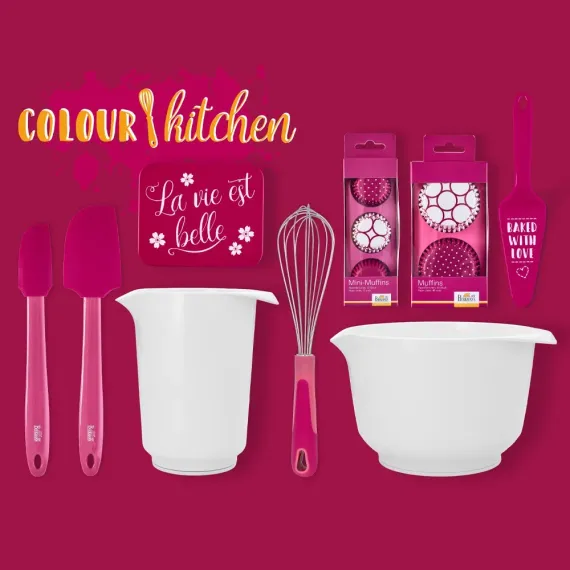 Шпатель 27 см, цвет гранатовый, серия Colour Kitchen, Birkmann, изображение 3