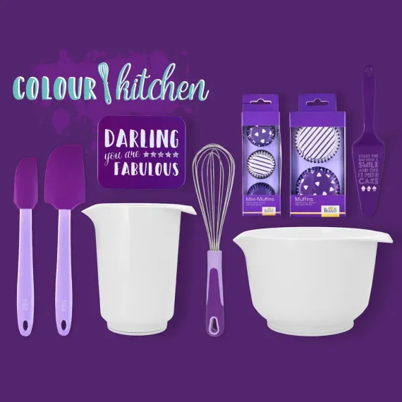 Шпатель 27 см, цвет фиолетовый, серия Colour Kitchen, Birkmann, изображение 2