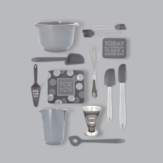 Силиконовая кисточка 21 см, цвет серый, серия Colour Kitchen, Birkmann, изображение 3