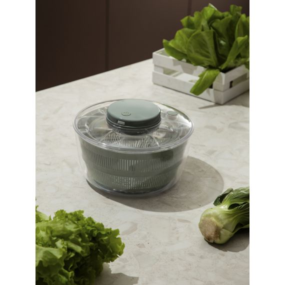 Электросушилка для салата Press&Dry, 3,5 л, шалфей, Smart Solutions, изображение 2