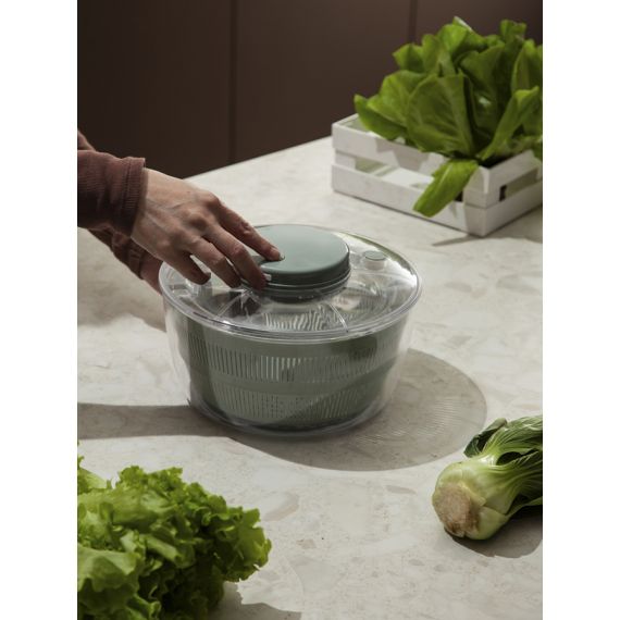 Электросушилка для салата Press&Dry, 3,5 л, шалфей, Smart Solutions, изображение 3