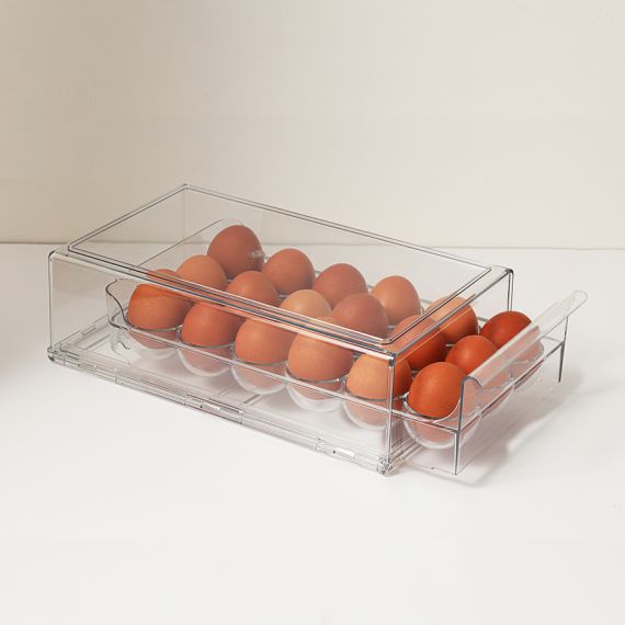 Органайзер для хранения яиц выдвижной Keep In, 18 ячеек, Smart Solutions, изображение 8