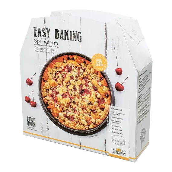 Разъемная форма d 26 см, серия Easy Baking, Birkmann, изображение 2