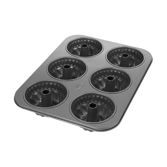 Форма-противень для 6 кексов Бандт d 10 см, серия Easy Baking, Birkmann