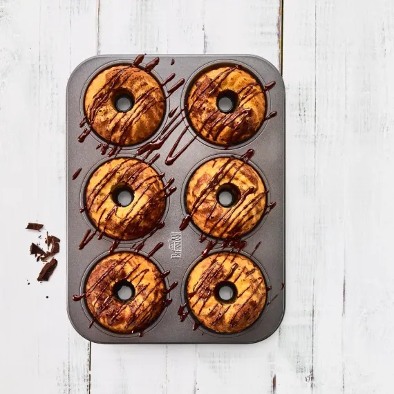 Форма-противень для 6 кексов Бандт d 10 см, серия Easy Baking, Birkmann, изображение 4