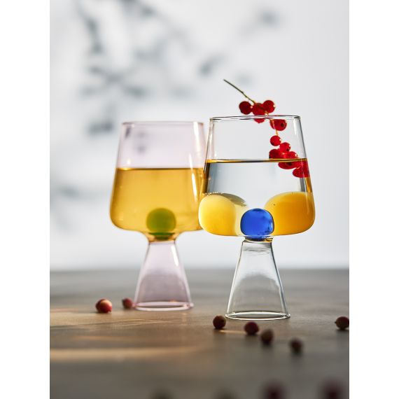 Набор бокалов для вина Orb, 400 мл, розовый/зеленый, 2 шт., Liberty Jones, изображение 7