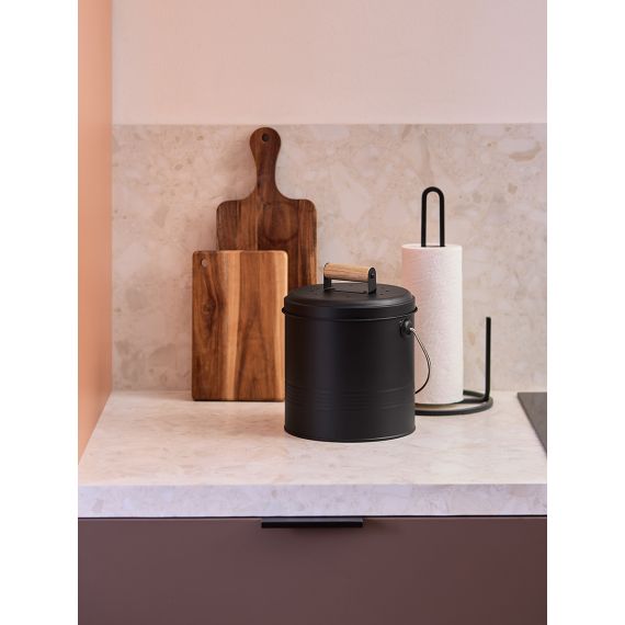 Контейнер для пищевых отходов с фильтром Irmel, 3,5 л, графит, Smart Solutions, изображение 2