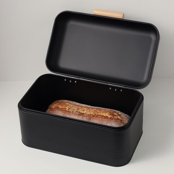 Хлебница Irmel 30х20х16 см, графит, Smart Solutions, изображение 6