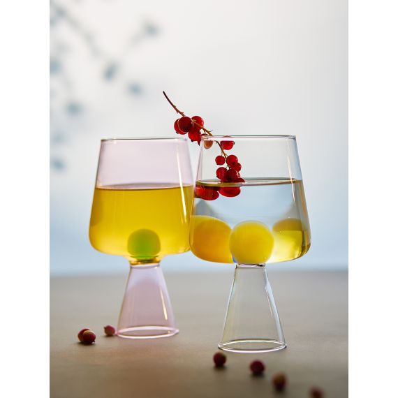 Набор бокалов для вина Orb, 400 мл, розовый/зеленый, 2 шт., Liberty Jones, изображение 6