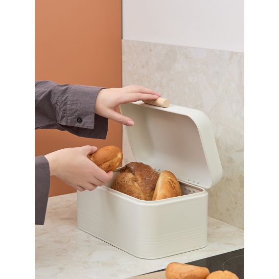Хлебница Irmel 30х20х16 см, молочная, Smart Solutions, изображение 3