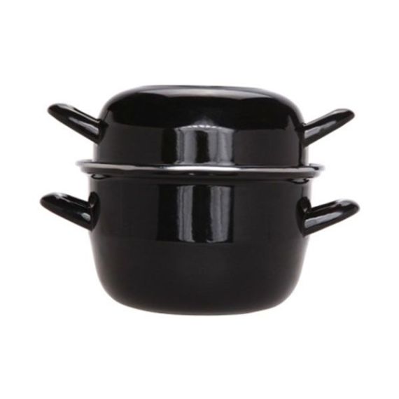 Кастрюля для мидий 0,9 л, h=13,5 см, d=12 см, цвет черный, P.L. Proff Cuisine