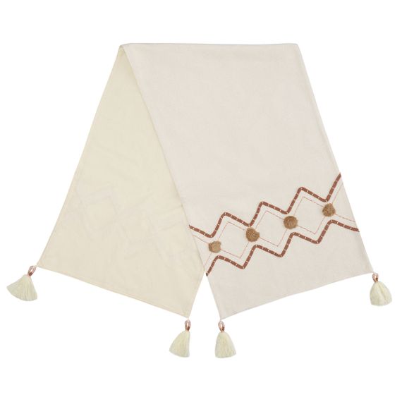 Дорожка на стол с вышивкой Geometry из коллекции Ethnic, 45х150 см, Tkano, изображение 4