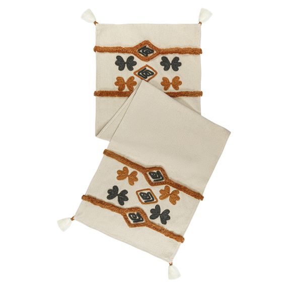 Дорожка на стол с вышивкой Abstract play из коллекции Ethnic, 45х150 см, Tkano, изображение 7