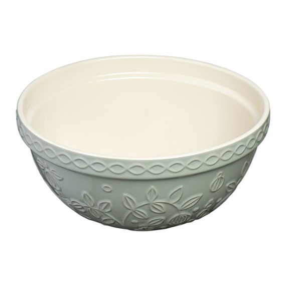 Миска серо-мятного цвета с рельефным узором Ягоды Тайги из коллекции Russian North, 1,5 л, Tkano, изображение 2