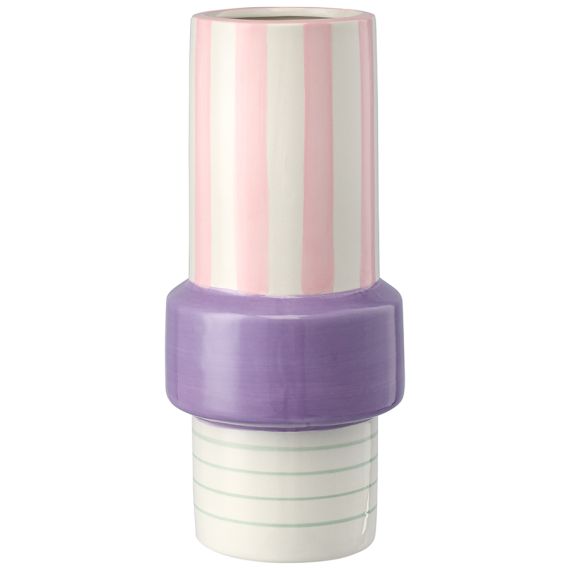 Ваза Stripes parade из коллекции Easter Essential, 25 см, Tkano