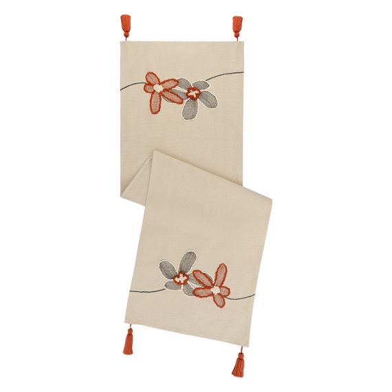 Дорожка на стол Stone flowers из коллекции Ethnic, 45х150 см, Tkano, изображение 6