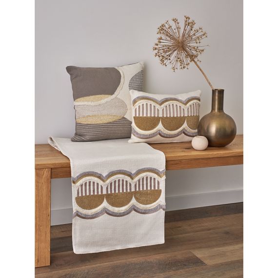 Дорожка на стол Chic beige из коллекции Essential, 45х150 см, Tkano, изображение 3