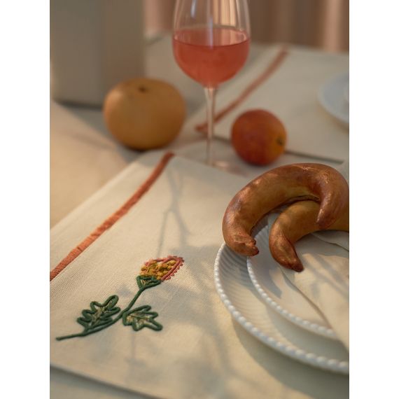 Салфетка под приборы Spring flower из коллекции Ethnic, 33х48 см, Tkano, изображение 5