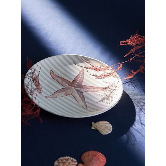 Набор из четырех тарелок Aquarium из коллекции Sea treasures, ?21,5 см, Tkano, изображение 5