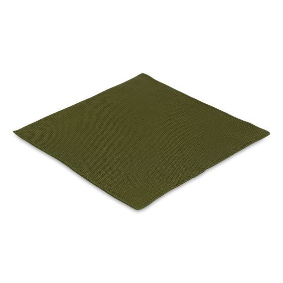 Набор из трех вязаных салфеток для уборки и мытья посуды бежевого и оливкового цветов из коллекции Essential, 28х28 см, Tkano, изображение 10