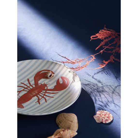 Набор из четырех тарелок Aquarium из коллекции Sea treasures, ?21,5 см, Tkano, изображение 6