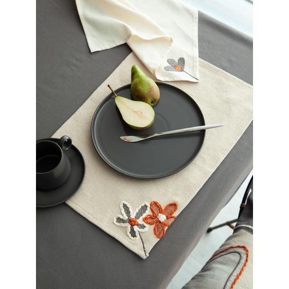 Салфетка под приборы Stone flowers из коллекции Ethnic, 33х48 см, Tkano, изображение 3