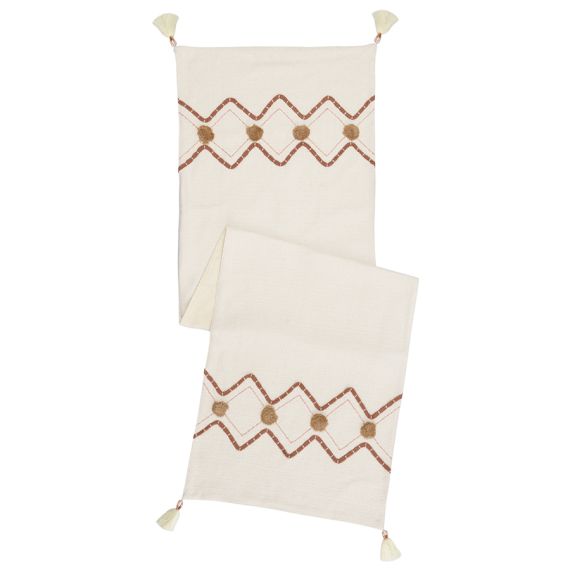 Дорожка на стол с вышивкой Geometry из коллекции Ethnic, 45х150 см, Tkano, изображение 3