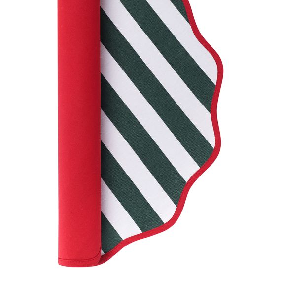 Салфетка под приборы Trendy Christmas зеленого цвета из коллекции New Year Essential, ?40 см, Tkano, изображение 5