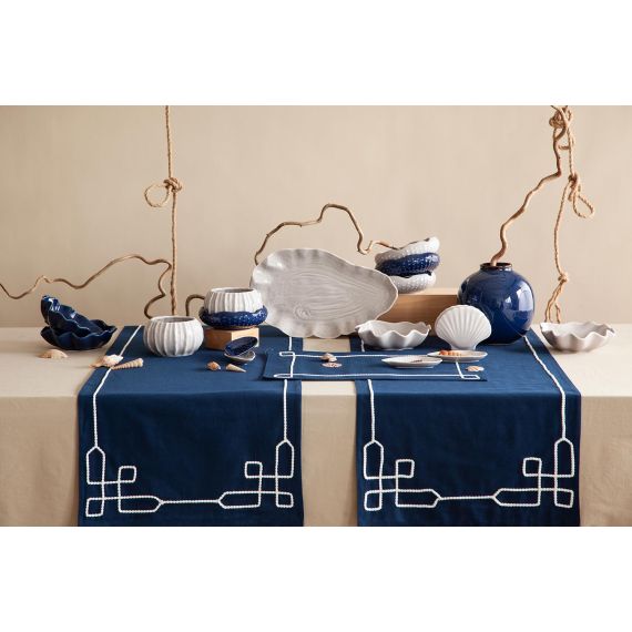 Салфетка под приборы Navy story из коллекции Sea treasures, 33х48 см, Tkano, изображение 7