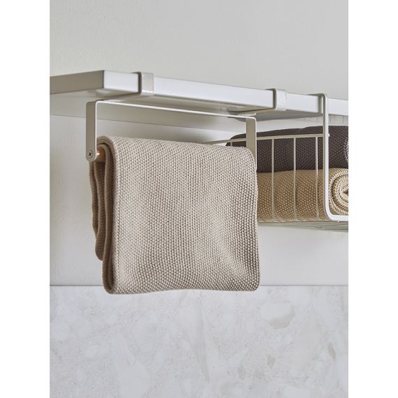 Набор из двух кухонных вязаных полотенец из коллекции Essential, темно-серое/бежевое, Tkano, изображение 3