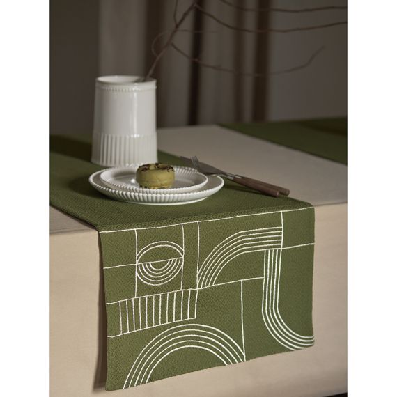 Дорожка на стол Cave maze из коллекции Ethnic, 45х150 см, Tkano, изображение 4