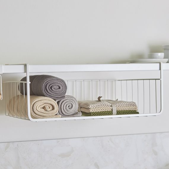 Набор из двух кухонных вязаных полотенец из коллекции Essential, темно-серое/бежевое, Tkano, изображение 5