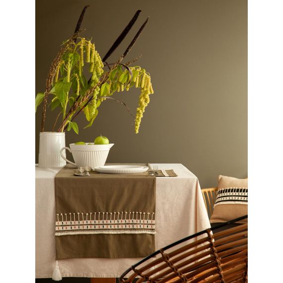 Салфетка под приборы Nomad grid из коллекции Ethnic, 33х48 см, Tkano, изображение 2