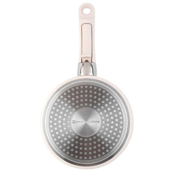 Набор посуды для приготовления со съемной ручкой Smart Ceramic, 7 предметов, цвета топленого молока, Smart Solutions, изображение 28