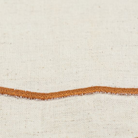 Салфетка под приборы Anemone из коллекции Trendy Ruffles, ?38 см, карри, Tkano, изображение 10