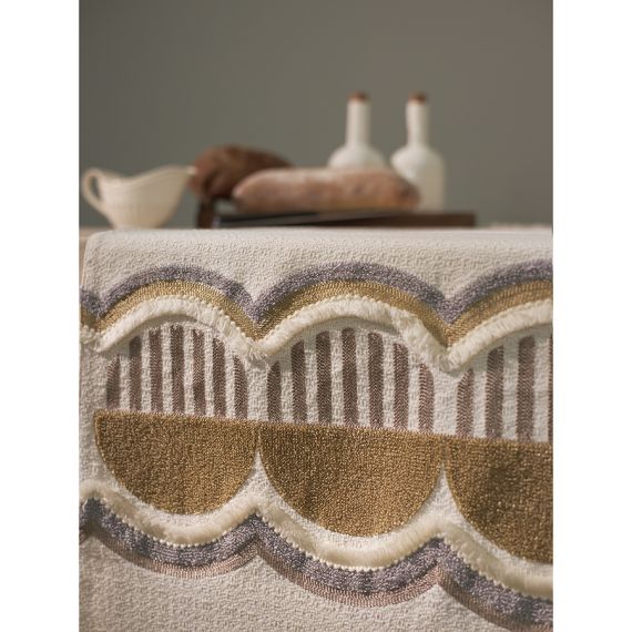 Дорожка на стол Chic beige из коллекции Essential, 45х150 см, Tkano, изображение 6