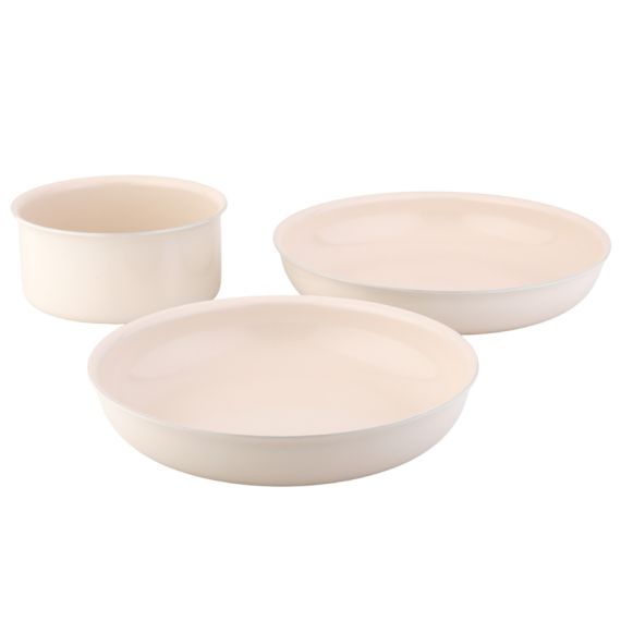 Набор посуды для приготовления со съемной ручкой Smart Ceramic, 7 предметов, цвета топленого молока, Smart Solutions, изображение 22