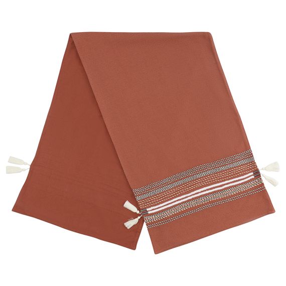 Дорожка на стол с вышивкой Braids из коллекции Ethnic, 45х150 см, Tkano, изображение 5