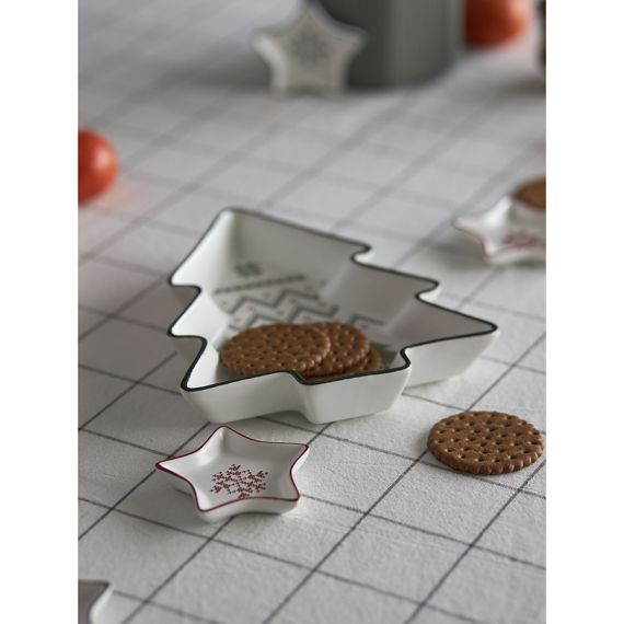 Набор из двух сервировочных тарелок Sweet Memories из коллекции New Year Essential, Tkano, изображение 5