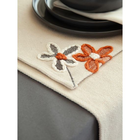 Салфетка под приборы Stone flowers из коллекции Ethnic, 33х48 см, Tkano, изображение 6