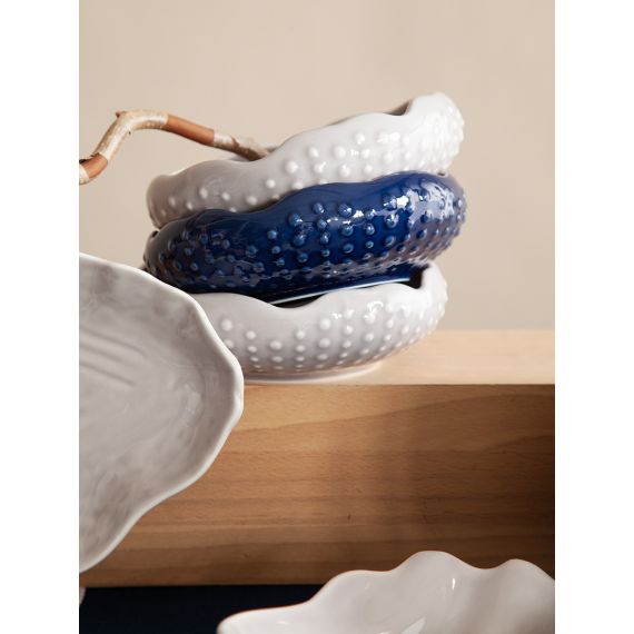 Набор из 2 сервировочных тарелок Corals серого цвета из коллекции Sea treasures, 360 мл, Tkano, изображение 4