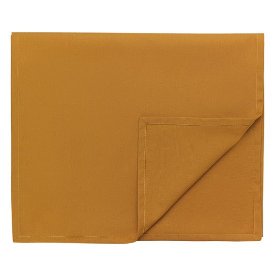 Дорожка на стол из хлопка цвета карри из коллекции Essential, 45х150 см, Tkano