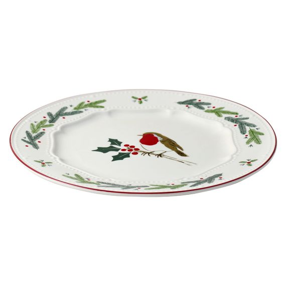 Набор из четырех тарелок Nordic winter из коллекции New Year Essential, ?23 см, Tkano, изображение 10