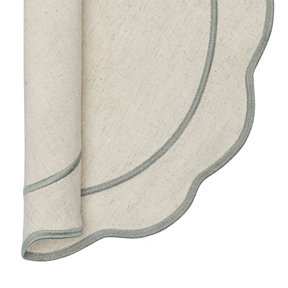 Салфетка под приборы Anemone из коллекции Trendy Ruffles, ?38 см, серый, Tkano, изображение 10