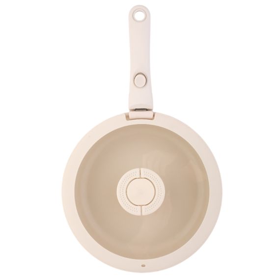 Набор посуды для приготовления со съемной ручкой Smart Ceramic, 7 предметов, цвета топленого молока, Smart Solutions, изображение 34