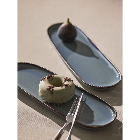 Овальное блюдо темно-серого цвета из коллекции Kitchen Spirit, Tkano, изображение 3