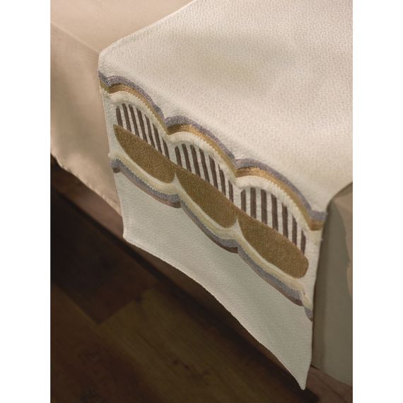 Дорожка на стол Chic beige из коллекции Essential, 45х150 см, Tkano, изображение 5