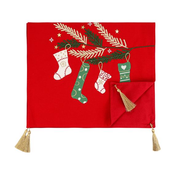 Дорожка на стол Winter wishes из коллекции New Year Essential, 45х150 см, Tkano